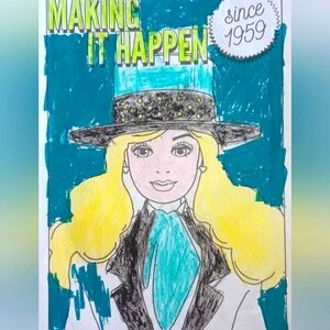 3pc Handmade Glossy Wall Art 5x4 Photo Finish Girls Bedroom Barbie Youth Biz